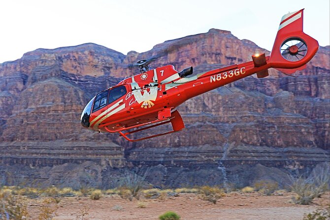 Grand Canyon West Helicopter Tour with VIP Skywalk and Boat Ride - Canyon Ground Time: Helicopter Landing at Grand Canyon West