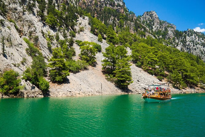 Green Canyon Boat Trip w/Lunch From Antalya - Oymapınar lunch stop: included meal with mountain views