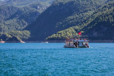 Green Canyon Boat Trip w/Lunch From Antalya - Manavgat Dam: the warm-up stop (and a second chance later)