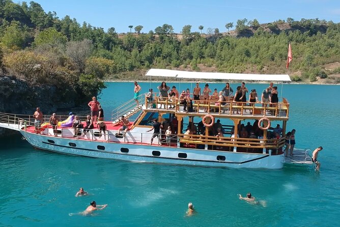 Green Canyon: Side Jeep Safari with Lunch & Waterfall & Boat Trip - Manavgat Waterfall: Quick Stop, Small Entrance Fee
