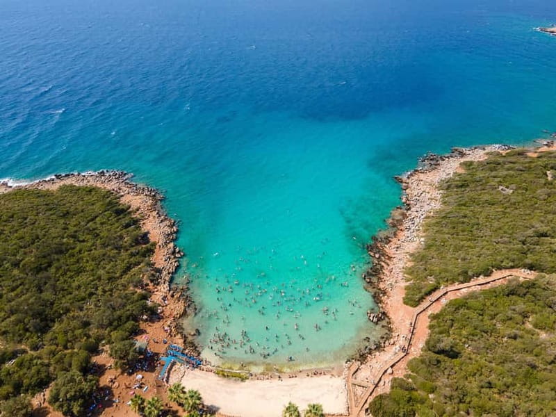 Gulf of Gokova and Cleopatra Island Boat Trip with BBQ Lunch - Cleopatra Island Beyond the Beach: Sand, Amphitheater Views, and Olive Groves