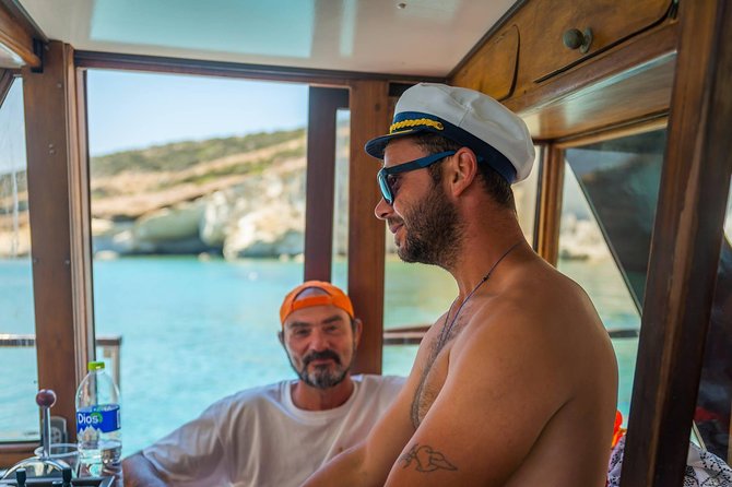 Half Day Boat Tour to Kleftiko Milos - Key points