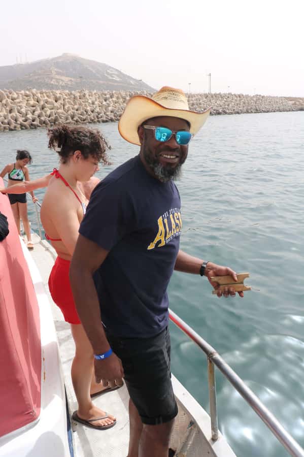 Half-Day Boat Trip in Agadir: Fishing, Fish BBQ & Swimming - Fish BBQ Onboard: Lunch, Drinks, and Even Chicken for Non-Fish Eaters