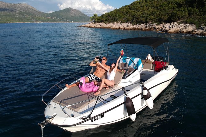 Half-Day Elafiti Islands Private Speed Boat Tour by Quicksilver 675 - Stop 2: Koločep Island and the Blue Cave swim