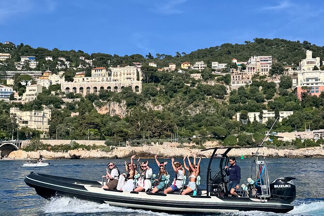Half Day Guided Boat tour to Mala caves with stop in Villefranche - Swim and snorkel time at Paloma Beach and Anse de la Scaletta