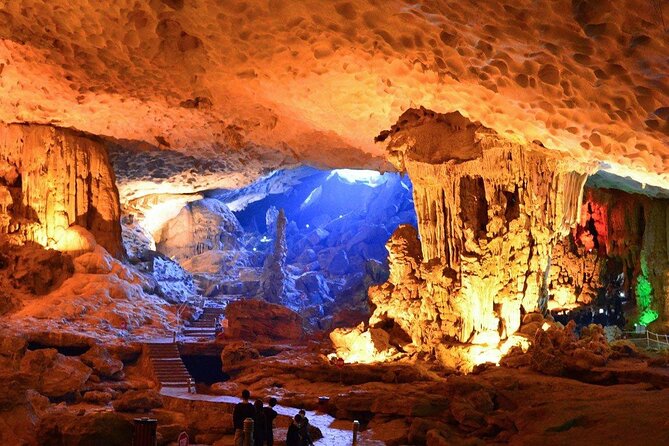 Halong 6 hours Boat tour with Cave, Kayak, lunch, transfer high-way from Hanoi - Hang Luon Cave: Kayak Your Own Lane or Choose the Bamboo Row