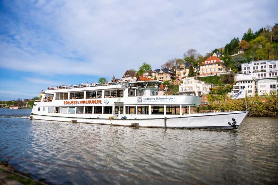 Heidelberg: Neckar River Sightseeing Boat Tour with Drink - The 50-Minute Cruise Route: From Palace Views to the Old Bridge