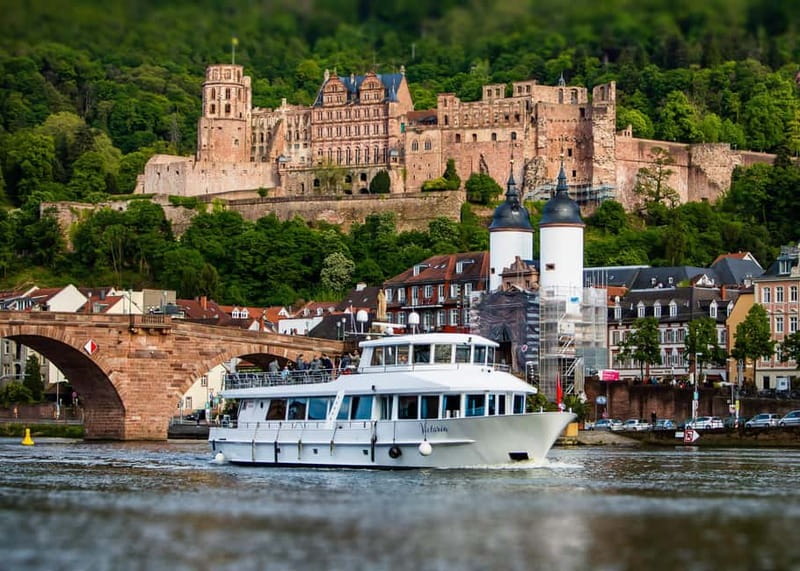 Heidelberg: Neckar River Sightseeing Boat Tour with Drink - Heidelberg Castle From the Water: Why the Hilltop Looks Different