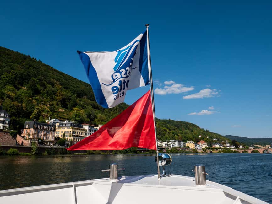Heidelberg: Neckar River Sightseeing Boat Tour with Drink - Getting On at Neckarstaden 25: Pier No. 5 and Easy Check-In