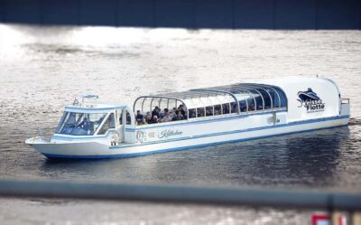 Heilbronn: Boat tour on the Neckar - Wilhelmskanal and Campus Park: The Scenic Middle of Heilbronn