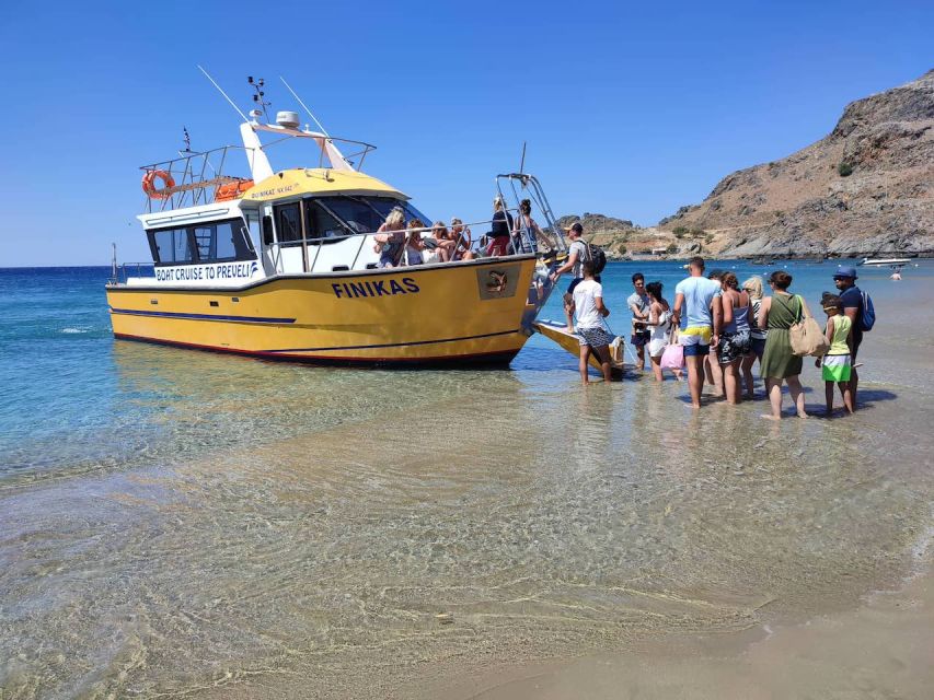 Heraklion: Preveli By Boat, Damnoni & Kourtaliotiko Springs - The guide experience: multilingual and practical