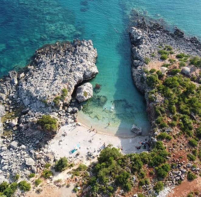 Himara: Albanian Riviera Boat Tour with Swimming stops - The rest of the route: caves, legends, and viewpoint pacing