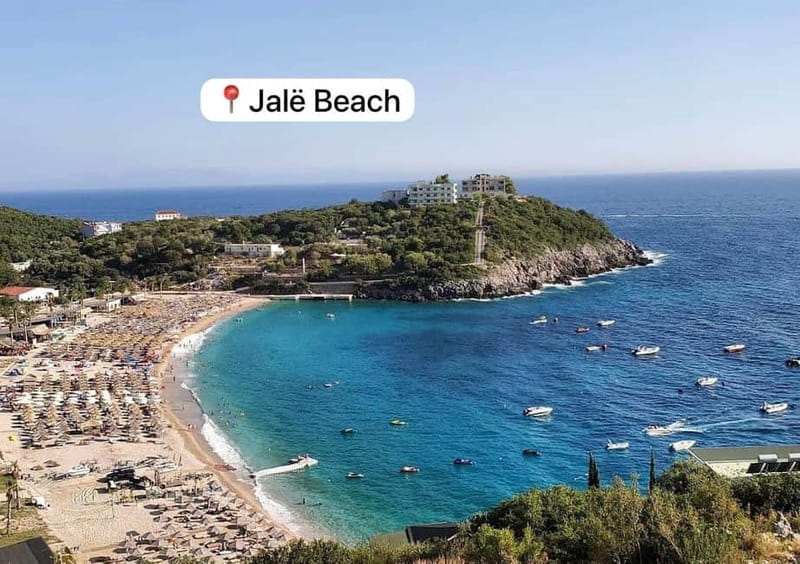 Himara: Coastline Small Group Boat Tour (North&South 3h30') - Livadhi Beach and the Aquarium area: easy first swim vibes