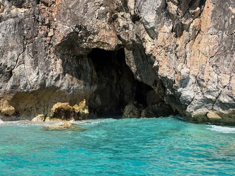 Himara: Hidden Beaches and Caves Small Group Boat Tour - Twin Caves and the Pirate’s Cave moment at Shpella e Pirateve