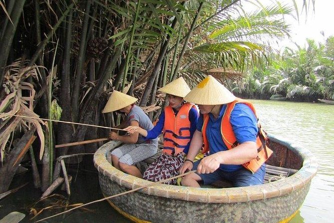 Hoi An Basket Boat Tour ( basket boat, visit water coconut forest, fishing crab) - Through the water coconut woods: what you’re really seeing