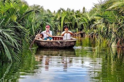 Hoi An Basket Boat Tour ( basket boat, visit water coconut forest, fishing crab) - Getting there: Hoi An pickup that saves time