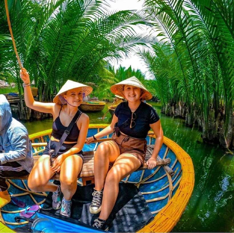 Hoi An: Coconut Basket Boat Ride by Hangcoconut - The Thung Chai basket boat at Cam Thanh (what you’re really riding)