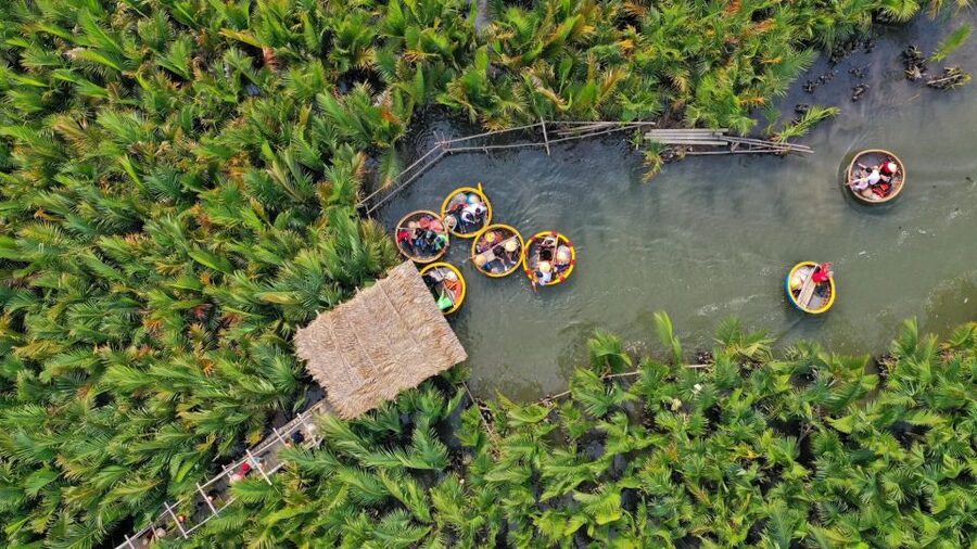 Hoi An: Hoi An Basket Boat Ride in Water Coconut Forest - Getting there: Tram Tran Coconut and finding your boat without stress