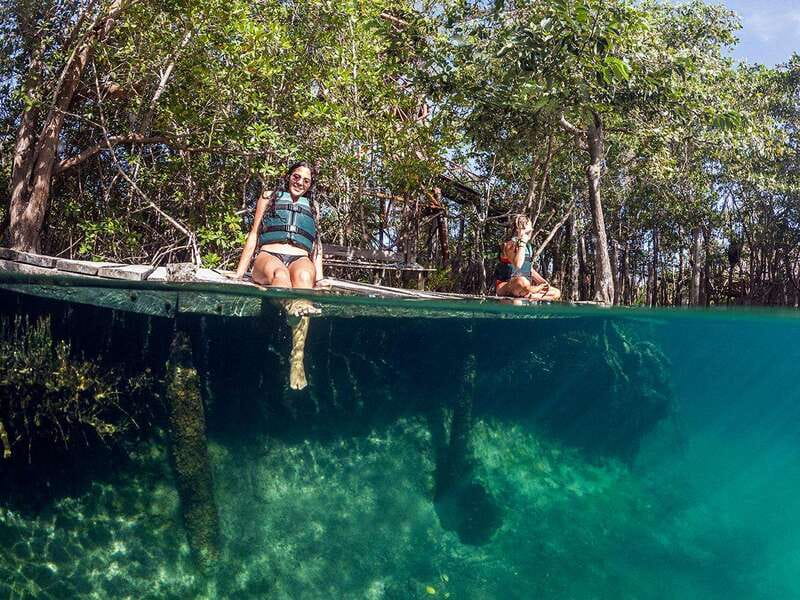 Holbox: Yum Balam Reserve Classic Boat Tour - Punta Mosquito sandbar: the best kind of beach stop, with a weather check