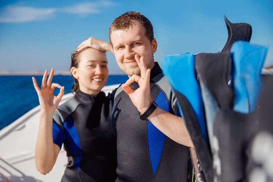 Hurghada: Beginners Scuba Diving Full-Day Boat Trip & Lunch - What the Timing Feels Like: Snorkeling Breaks Plus Two Underwater Sessions