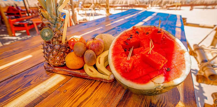 Hurghada: Hula Hula Island Boat Trip with Snorkeling & Lunch - Water sports: banana boat and sofa boat rides (included)