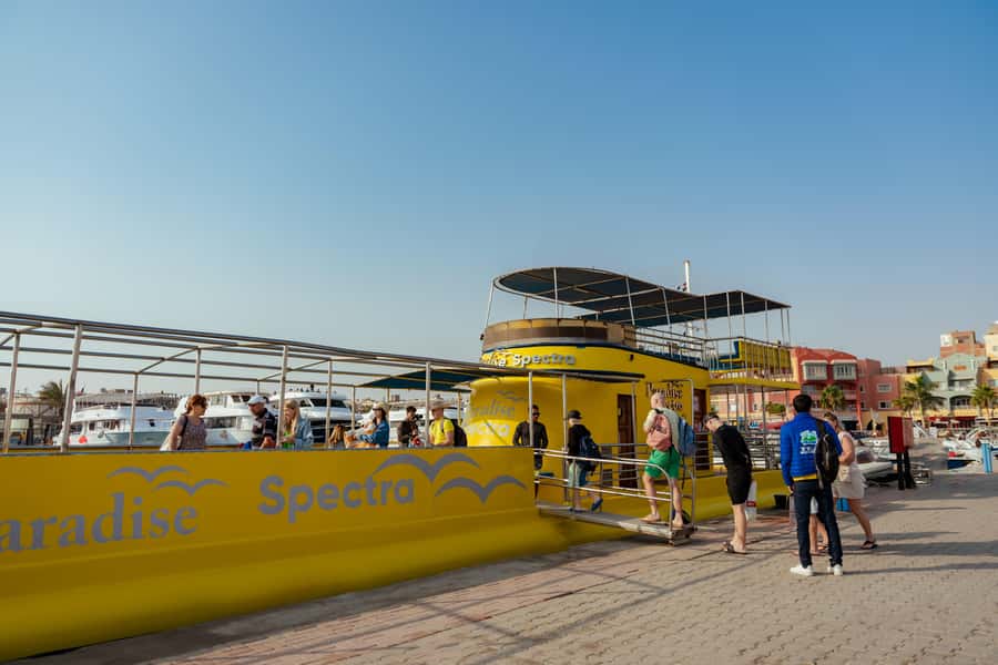 Hurghada: Semi-Submarine Boat Tour w/ Snorkeling & Transfer - Key things to know before you go