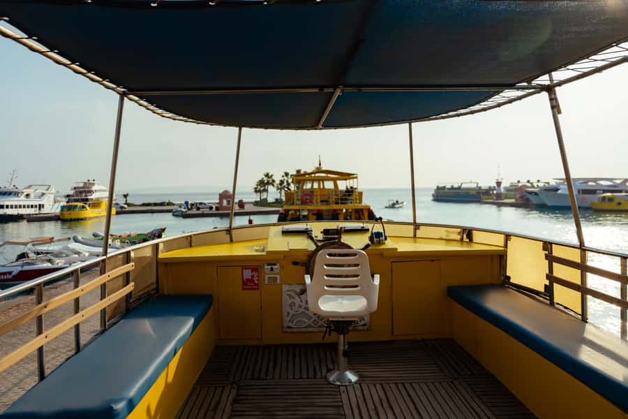 Hurghada: Semi-Submarine Boat Tour w/ Snorkeling & Transfer - Snorkeling in the Red Sea: gear, guidance, and safety feel