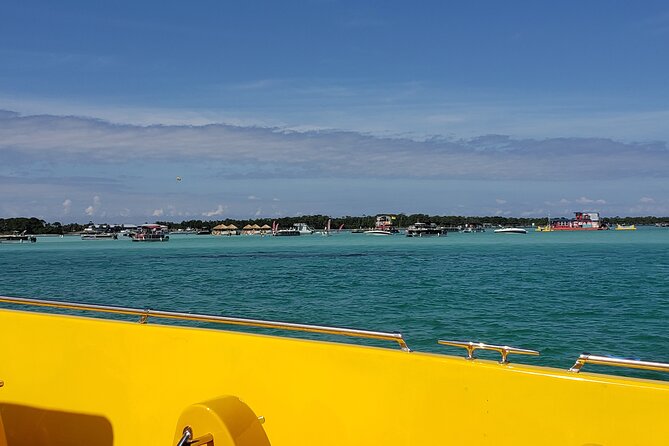 Hydro Rocket Dolphin Sightseeing Boat Tour from Destin - The route: no-wake harbor calm to East Pass speed