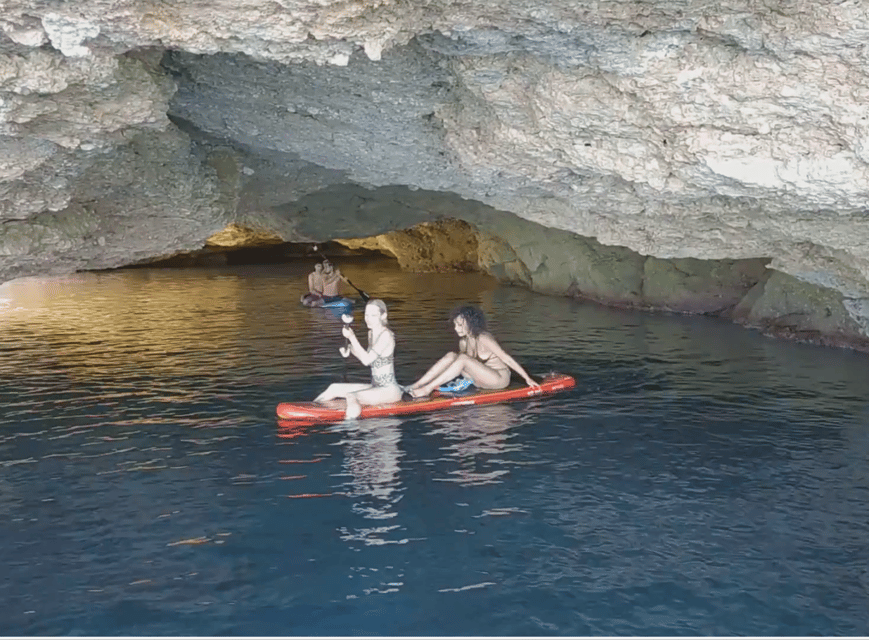 Ibiza: Snorkeling and SUP Paddle, Beach and Cave Boat Tour - Weather reality: what can change during your day