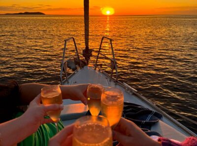Ibiza: Sunset boat trip with appetizers, only up to 6 guests - Boarding at the Old Mill Pier: Where You’ll Meet Fast