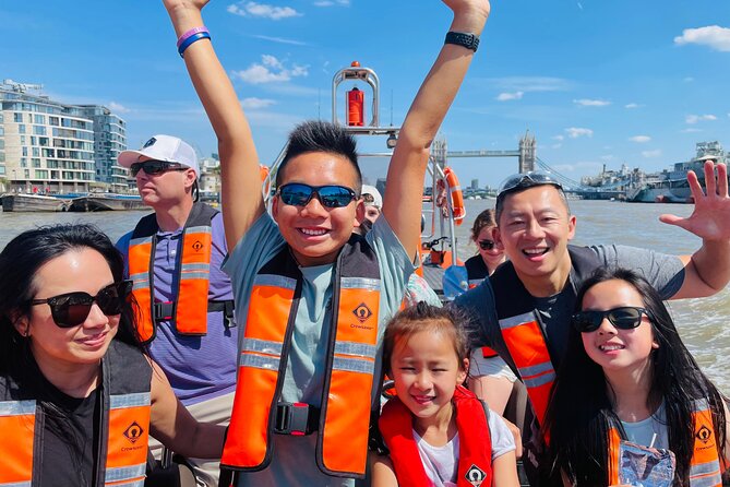 Iconic Sights of London: High-Speed Boat Trip - Tower Bridge, the Tower of London, and the 1800-Year Bridge Story