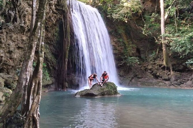 Kanchanaburi Full Day Tour: River Kwai and Erawan Falls - Swimming, shoes, and the small stuff that saves your body