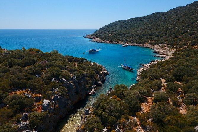 Kas: Kekova Island Sunken City & Historical Sites Boat Tour - İnönü Bay: Small Canyon Feel, Easy Bay Time