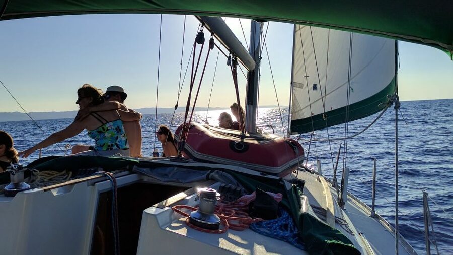 Kassandra: Sunset Sailing Boat Tour of Secluded Coves - Price and value: is $57 worth it compared to bigger boats?