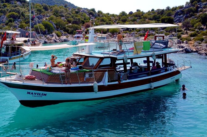 Kekova Private Full-Day Boat Trip - Tersane Koyu shipyard bay: swim over sunken ruins