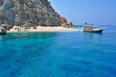 Kemer Suluada Boat Tour (Maldives of Turkey) With Hotel Transfer - The Suluada Island reality check: turquoise water, but expect stone footing