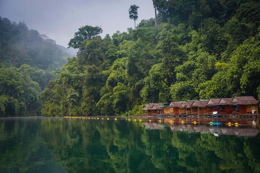 Khao Lak: Private Day Trip Khao Sok with Boat Tour & Lunch - Cheow Lan Lake by Private Longtail Boat: The Main Event