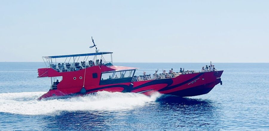 Kiotari, Lardos, Lindos: High Speed Boat Trip to Rhodes Town - Aquarium of Rhodes, Elli Beach, and the 9D option