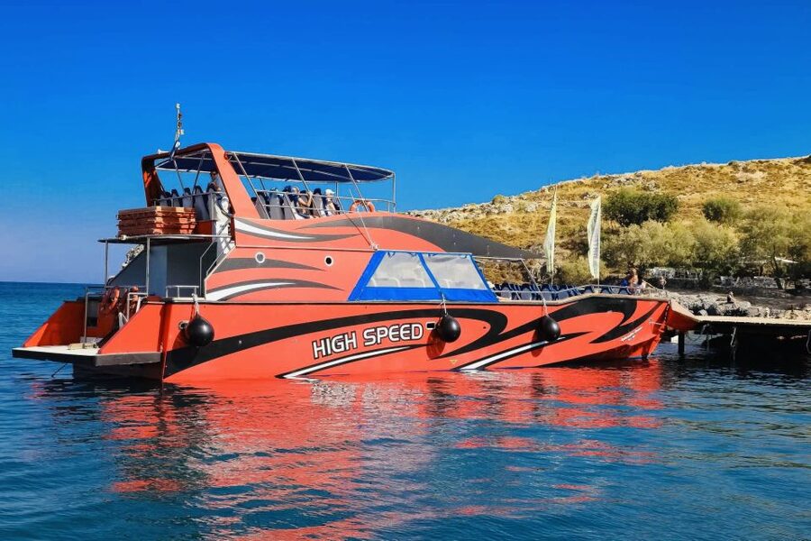 Kiotari, Lardos, Lindos: High Speed Boat Trip to Rhodes Town - Pickup points and the “be there on time” reality