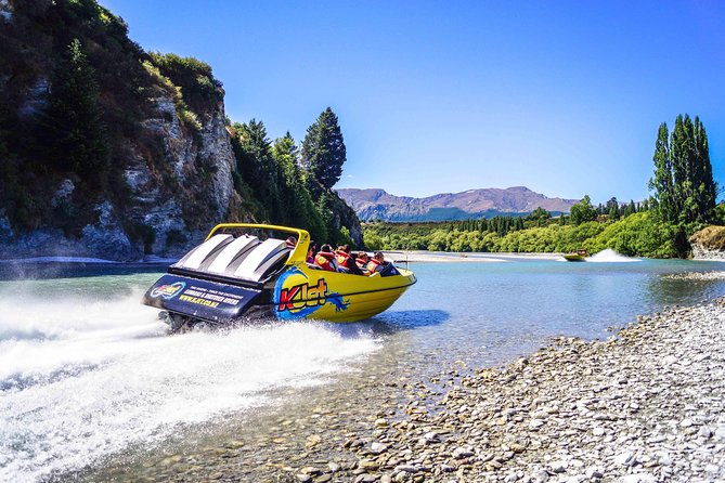 KJet Queenstown Jet Boat Ride on the Kawarau and Shotover Rivers - Where you start: Main Town Pier in the middle of Queenstown
