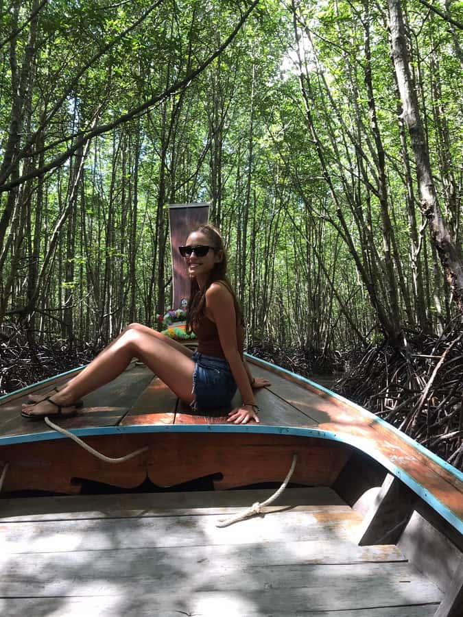 Ko Lanta: Half Day Tour Mangrove Boat Trip With Lunch - Ban Thung Yee Peng: your guide’s mangrove walk-by-the-water moment