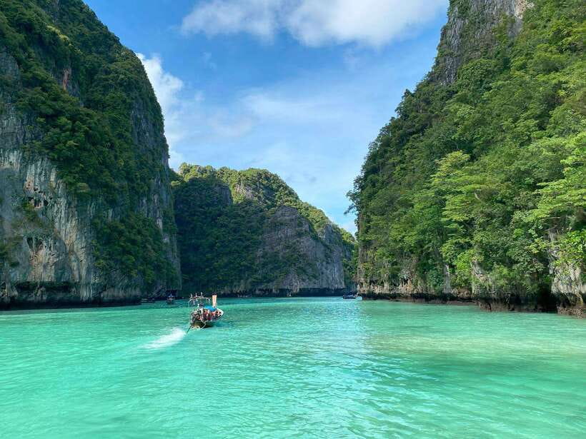 Koh Phi Phi: Maya Bay Private Longtail Boat Tour - Viking Cave views from the boat (no entry, still worth it)