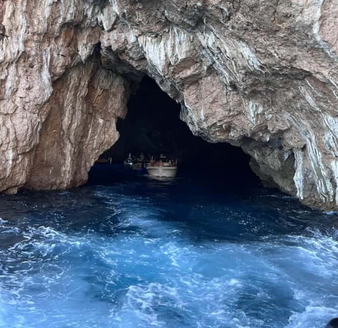 Kotor: Our Lady of the Rocks and Blue Cave Group Boat Tour - Park Slobode meeting point and the 20-minute rule