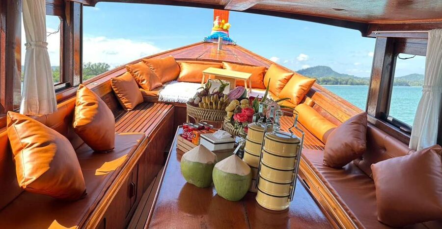 Krabi: Private Luxury Long-Tail Boat Tour to Hong Island - The Luxury Long-Tail Boat: Comfort Is the Real Upgrade