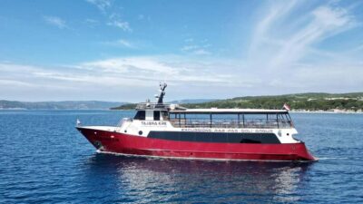 Krk:Rab & Pag Boat Trip with Swimming & City Tour with lunch - Getting on Board at MB Tajana Krk (and What Happens First)