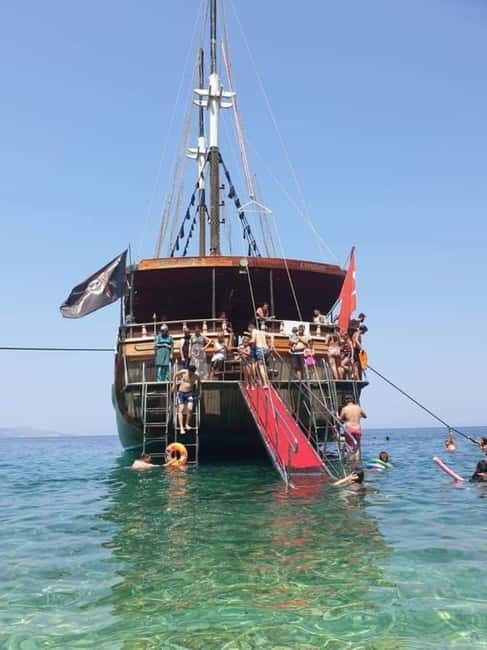 Kusadasi: Aegean Sea Boat Tour with Lunch - Jumping platform, snorkeling gear, and dolphins if you’re lucky