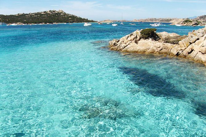 La Maddalena Archipelago Boat Tour from Palau - Stop 3: Porto della Madonna swim break in a scenic port setting