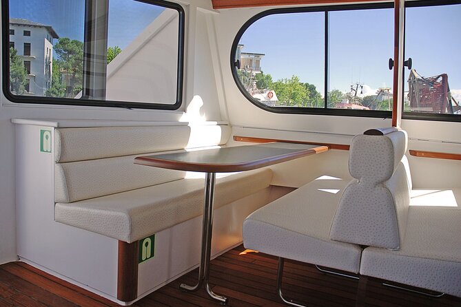 La Maddalena Archipelago Comfort Boat Tour - The Sail-Back Views: Santo Stefano NATO Base and Bear Rock