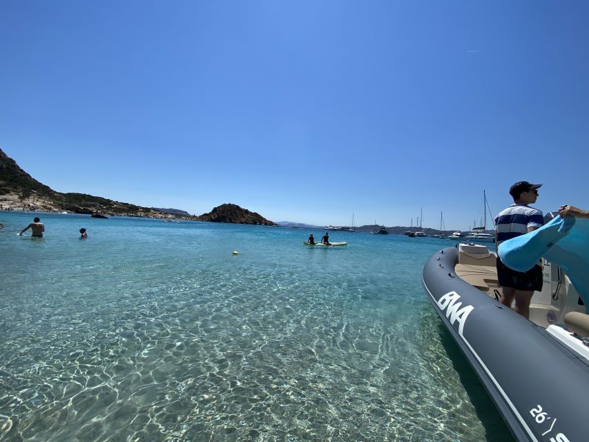La Maddalena: Caprera,Spargi,Budelli & Santa Maria Boat Tour - First real water stop: Cala Coticcio and a snorkel-friendly rhythm