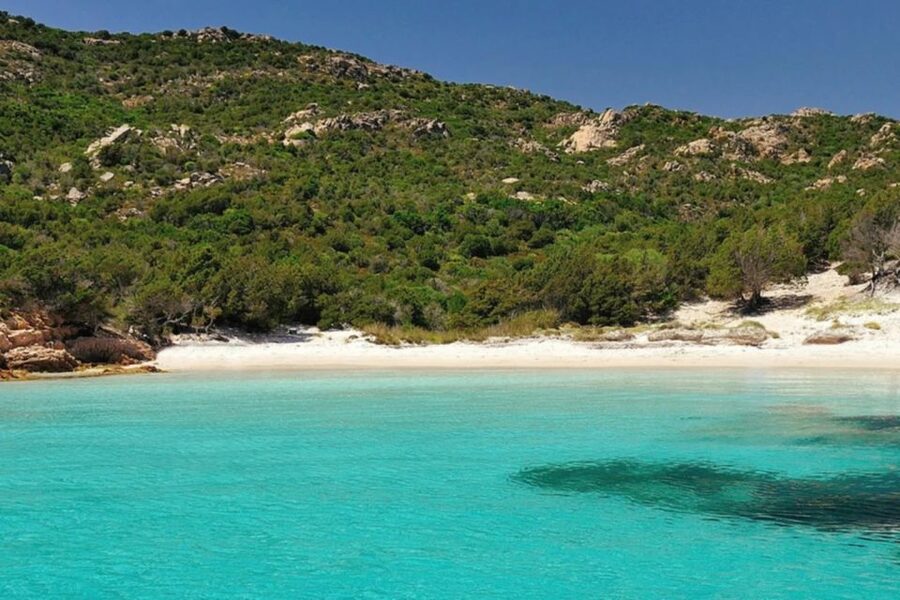 La Maddalena: Caprera,Spargi,Budelli & Santa Maria Boat Tour - Caprera on a north route: Cala Brigantino and the wild-beach feeling